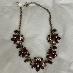 Elegant Floral Statement Necklace